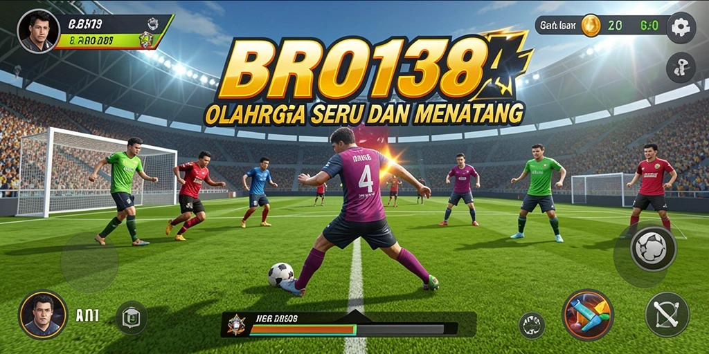 Tampilan gameplay seru di BRO138 dengan berbagai cabang olahraga.