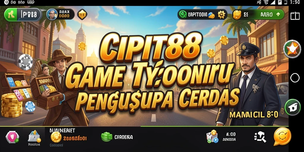Screenshot menunjukkan gameplay cipit88 yang mendebarkan dan penuh strategi.